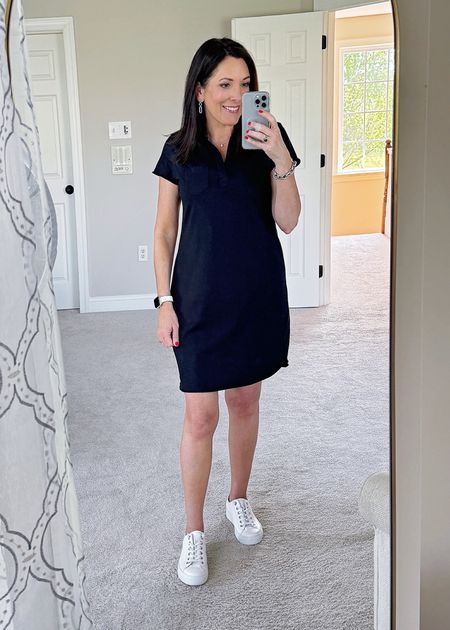luxe and sporty polo dress from Frank & Eileen