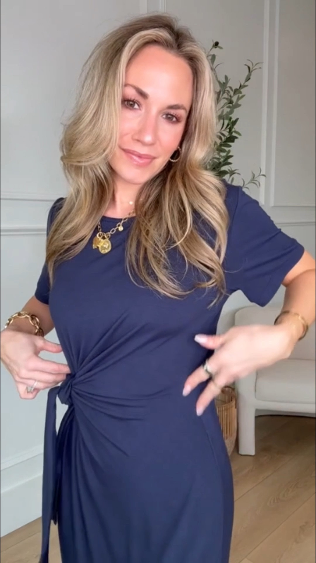 This maxi dress is an absolute go to for me during spring and summertime. The tie on the side makes it so flattering! I love that it can be styled casually or dressed up  

#LTKootd #LTKPetite