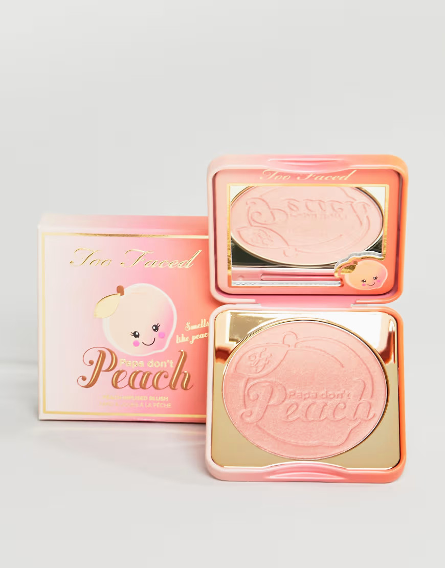 Too Faced Papa Dont Peach Blush-Pink | ASOS (Global)
