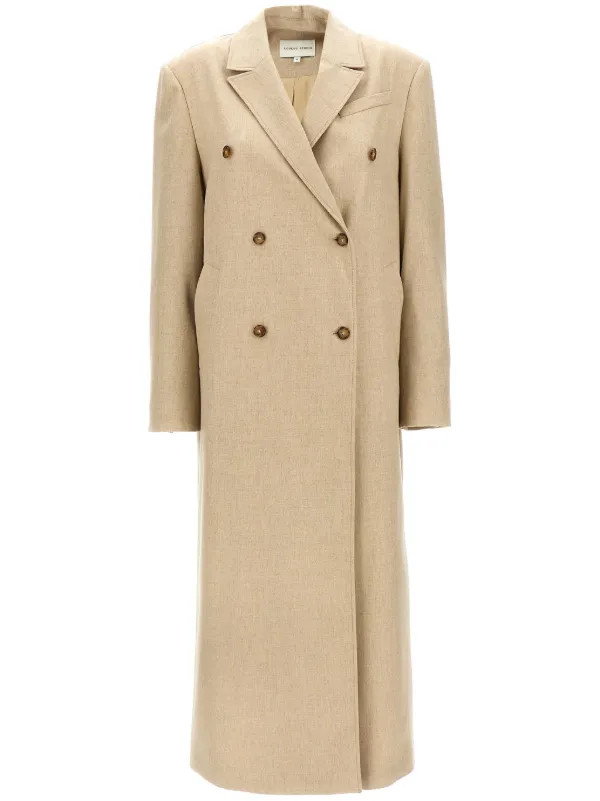LouLou De Saison Zeno Coat  | Neutrals | FARFETCH SK | Farfetch Global