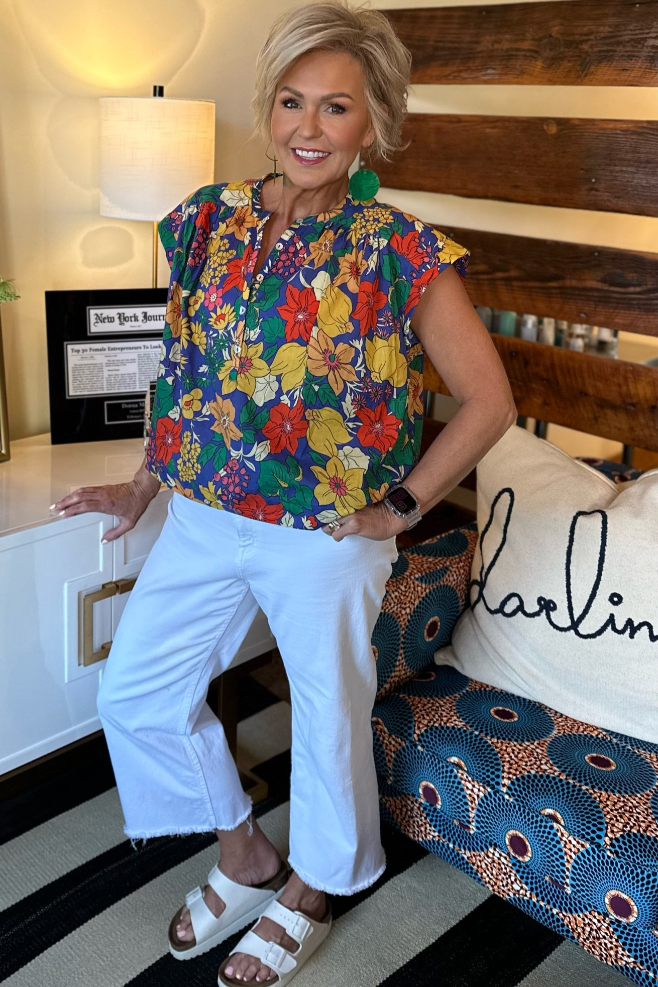 Bright Summer casual. 


#mother #whitedenim summer #casual 

#LTKstyletip #LTKfit #LTKcurves