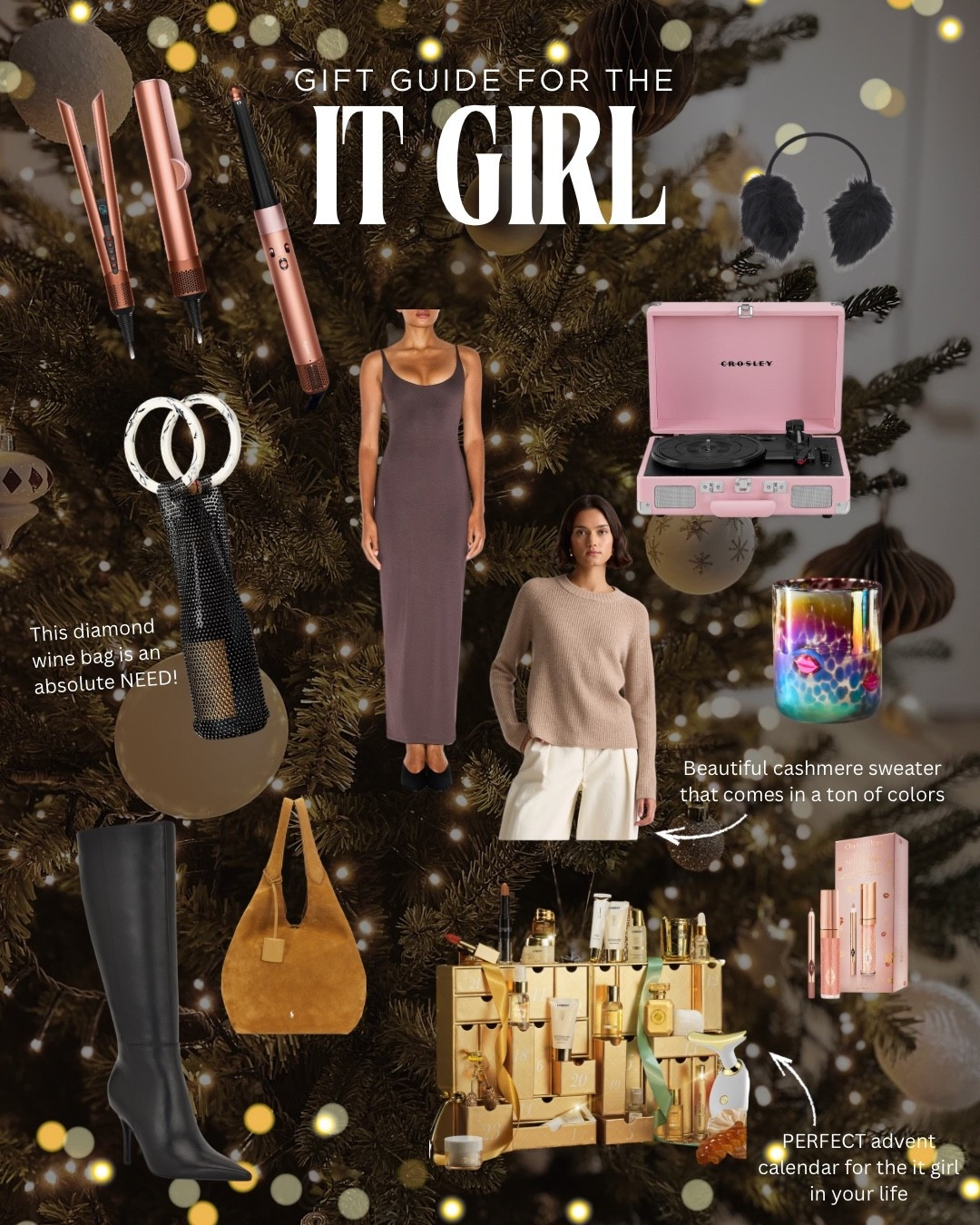Shop my favorite picks for the it girl in your life! Most of these items are on sale for Black Friday too! #giftguide #ltkgiftguide #itgirl #wishlist #cashmere #suede #dyson #boots #blackfriday #sale #blackfridaysale

#LTKHoliday #LTKSaleAlert #LTKGiftGuide