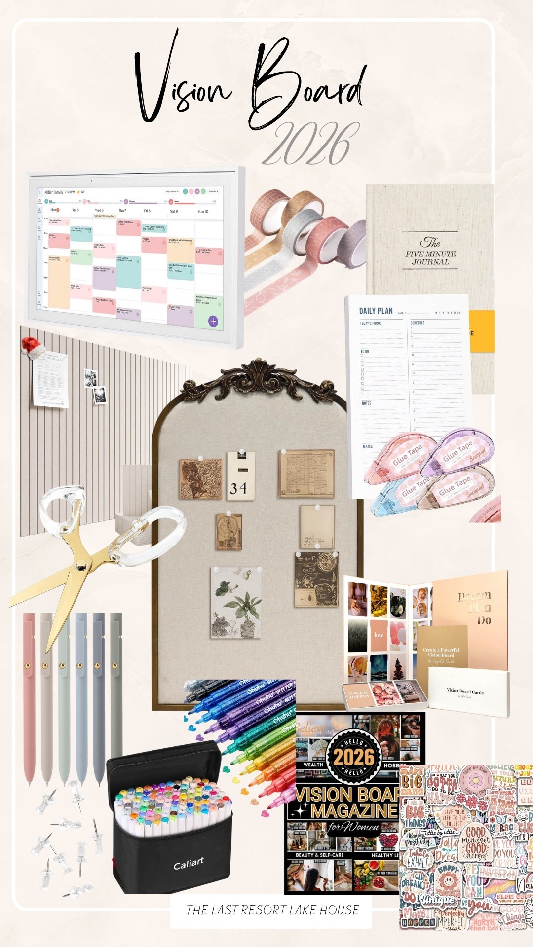 Manifesting, planning, dreaming… and actually following through ✨
These vision board essentials make goal-setting feel creative instead of overwhelming. Perfect for mapping out 2026 in a way that feels calm, intentional, and motivating.
Linked here 🤍


#LTKFindsUnder50 #LTKselfcare #LTKmomlife