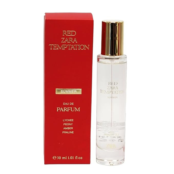 Zara Red Temptation Summer Eau De Parfum for Women 30 ML (1.0 fl. oz) Floral, Woody & Musky Scent... | Amazon (US)