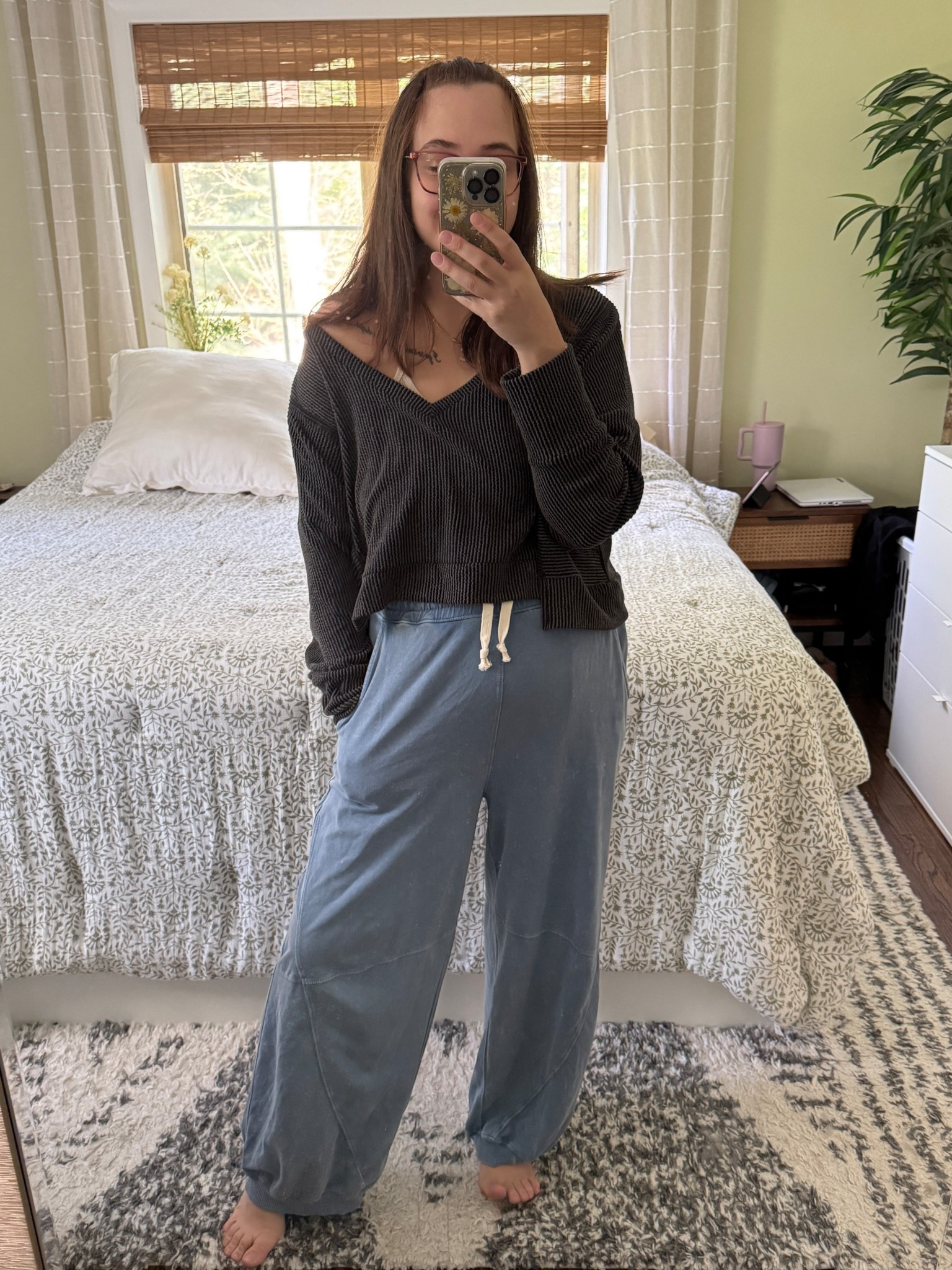 Best comfy pants from Aerie! I’ve dressed these up with cute tanks, or dressed them down.

They run pretty large. I’m wearing a size small and typically a medium in stretchy pants.

165lbs // 5”5’

#LTKSaleAlert #LTKSeasonal #LTKMidsize