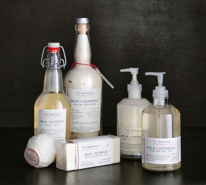 U.S. Apothecary Milk & Oatmeal Ultimate Spa Set | Pottery Barn (US)