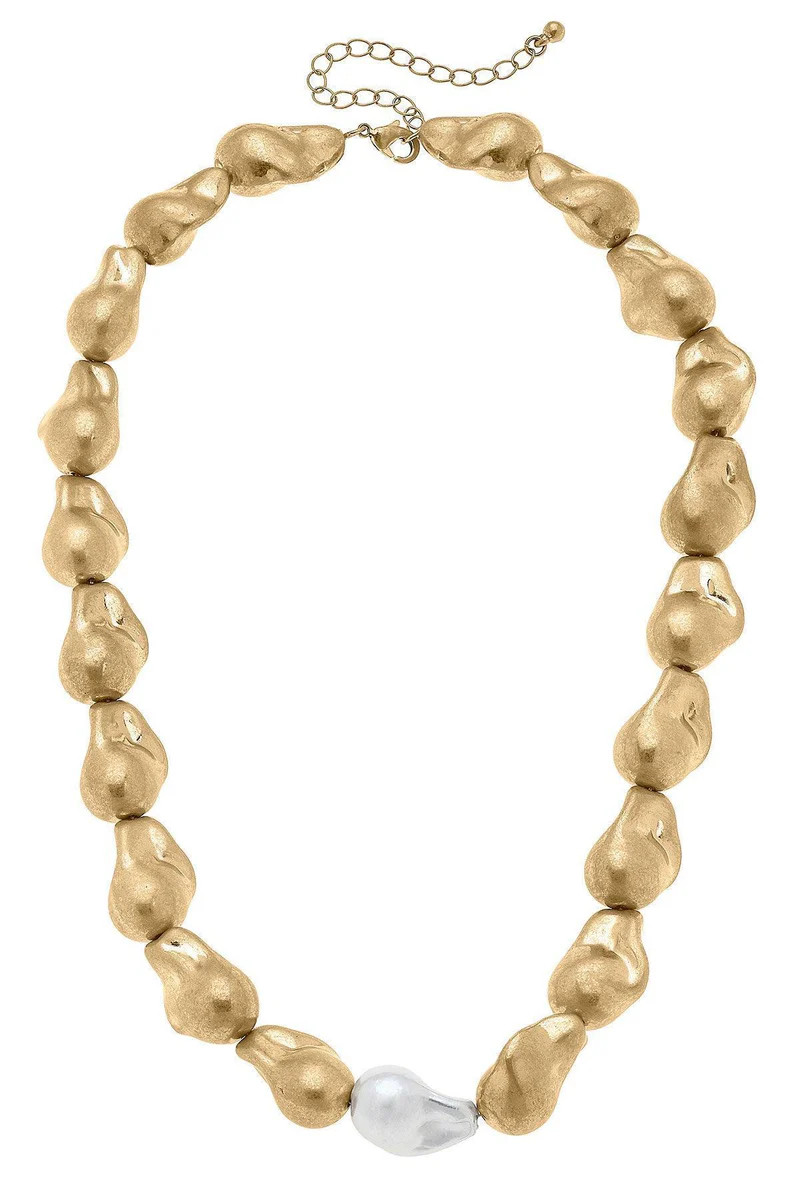 Lulu Baroque Bead & Pearl Necklace | CANVAS