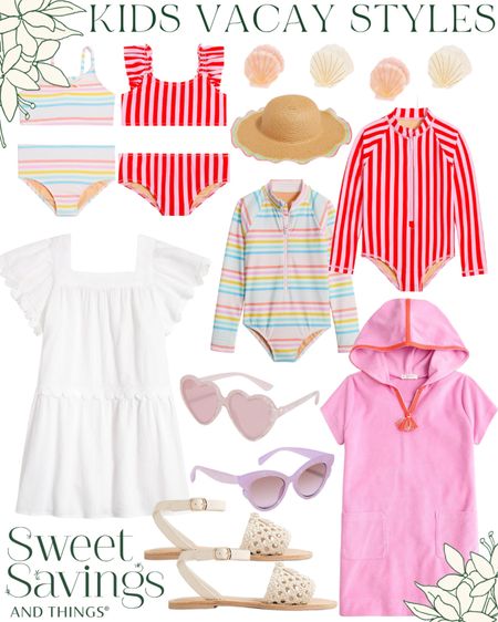 Our favorite kids vacay styles of the season! 🏝️☀️💕