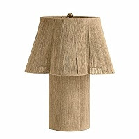 Tov Furniture Corrine Natural Jute Table Lamp | Amazon (US)