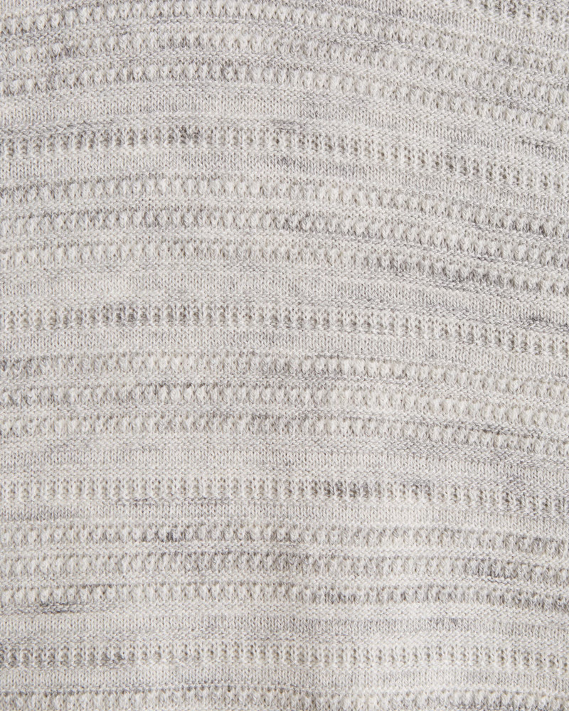 Marled Johnny Collar Sweater Polo | Abercrombie & Fitch (US)