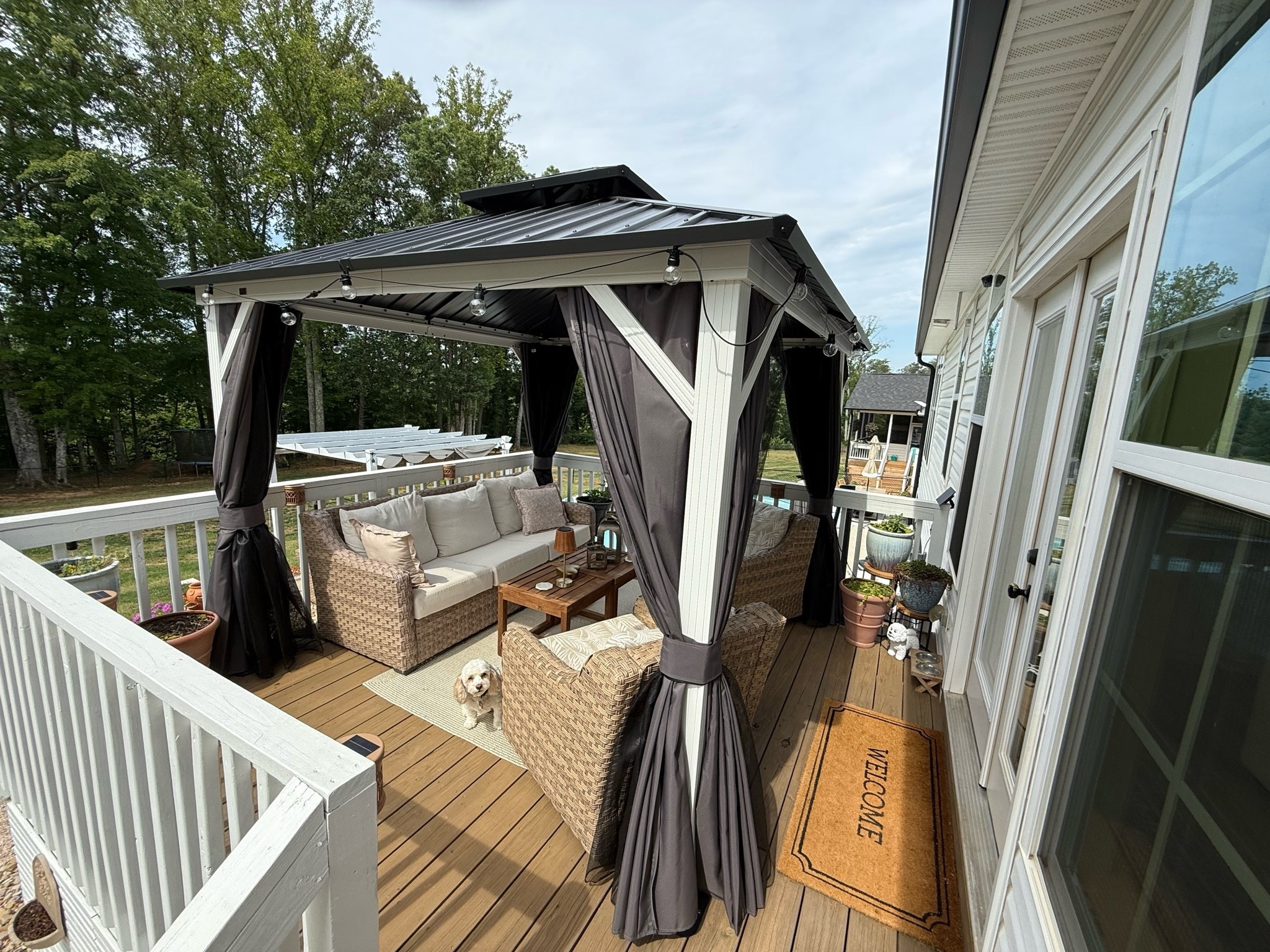 Our new deck set up is seriously so amazing and I love how it turned out

#LTKmomlife #LTKHome #LTKSeasonal