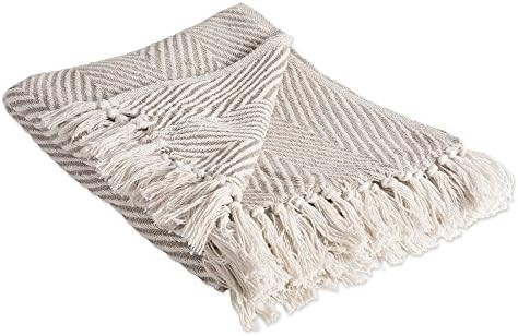 Amazon.com: DII Modern Urban Chevron Woven Throw, 50x60, French Blue: Home & Kitchen | Amazon (US)