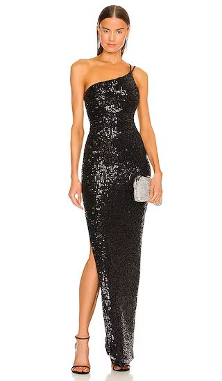 Liberty Gown in Black | Revolve Clothing (Global)