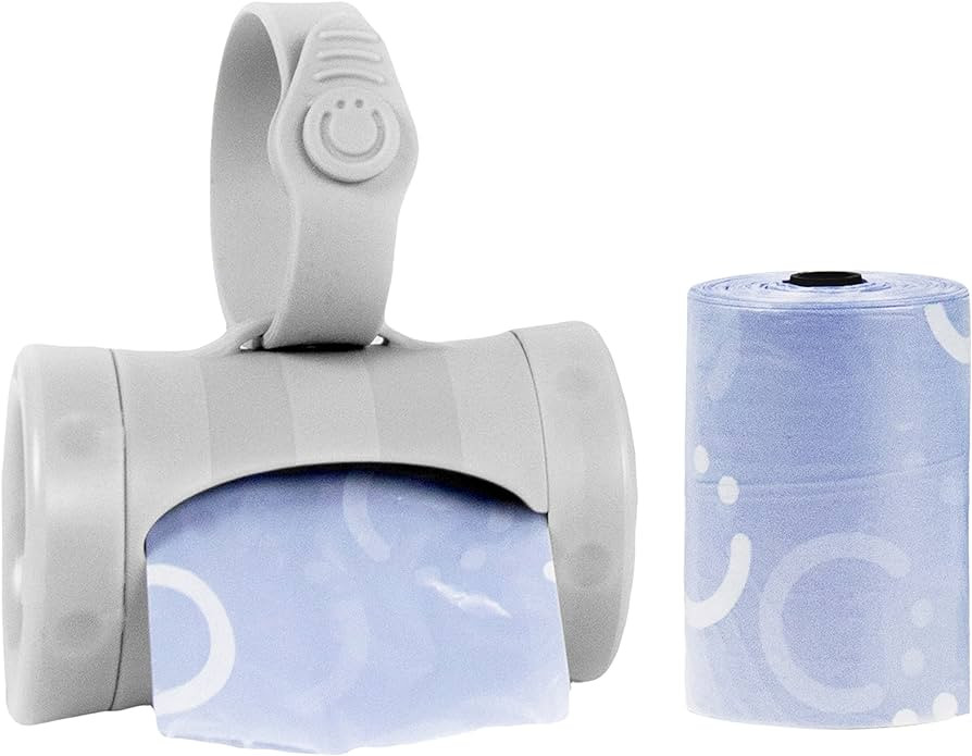 Ubbi Retractable On the Go Bag Dispenser for Travel, Diaper Bag Accessory Must Have for Newborn, ... | Amazon (US)