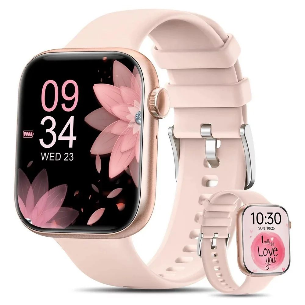 Women's Smart Watch, 1.85 Inch Wireless Smart Watch for Android iPhone, IP67 Waterproof Outdoor F... | Walmart (US)