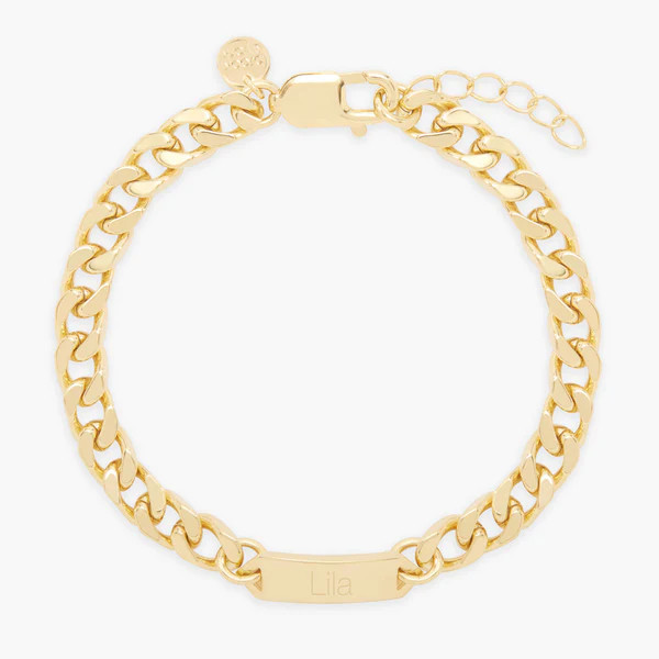 Quinn Name Bar Bracelet | Brook and York