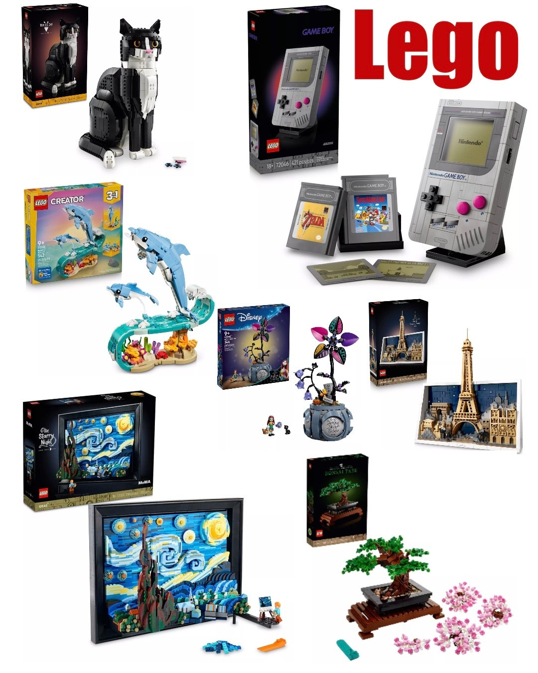 Unique Lego finds! Game Boy, Starry Night, bonsai, kitty, and more!

#LTKmomlife #LTKKids #LTKSpringSale