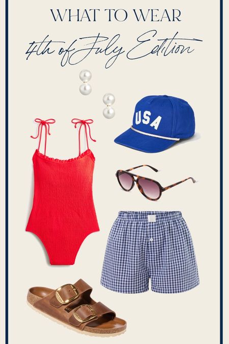 What to wear: 4th of July edition 💙❤️