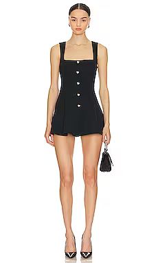 Lovers and Friends Hollis Romper in Black from Revolve.com | Revolve Clothing (Global)