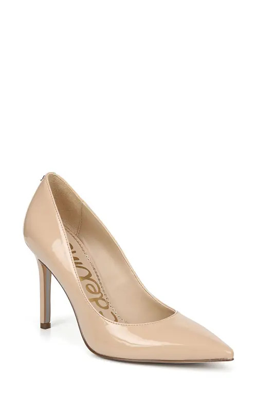 Sam Edelman Hazel Pointed Toe Pump in Beige Blush at Nordstrom, Size 9.5 | Nordstrom