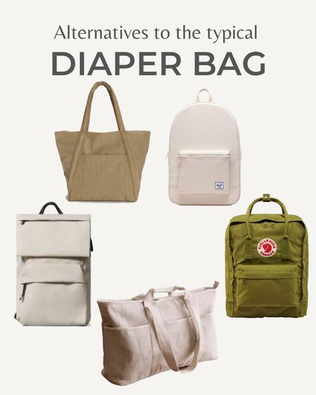 I search high and low for diaper bag alternatives I would actually want to carry. Here are five *beautiful* options!

#LTKbump #LTKbaby #LTKtravel