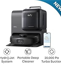 eufy C10 Robot Vacuum Self Emptying, 8 Weeks Hands Free, Advanced Smart Mapping with LiDAR Naviga... | Amazon (US)