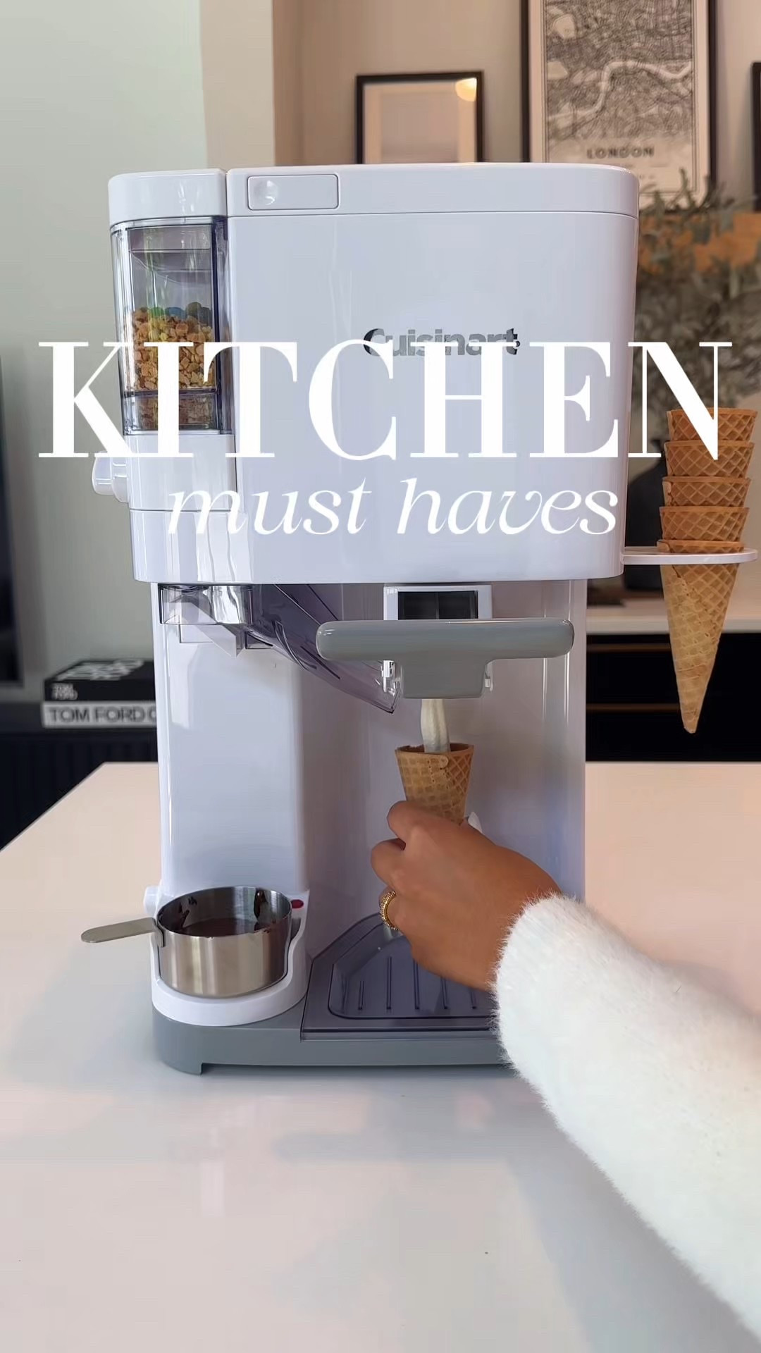 say SHOP if this is something you would find useful and I’ll send you the details 🛋️🍦 ice cream without having to leave your house 🙆🏻‍♀️

the kitchen hack that instantly turns your home into an ice cream shop. this soft serve machine went very viral for a reason 🍦 i

It lets you make creamy, swirl worthy ice cream right on your countertop with almost zero effort. you just pour in your mix, add your favorite toppings if you want, and pull the lever. that’s it. no complicated steps, no guessing, and no waiting around wondering if it worked. 

It’s perfect for ice cream nights, entertaining, or honestly just treating yourself because you can. i love that you can customize everything.  Dairy free, low sugar, frozen yogurt, sorbet, gelato, even fun mix ins. 

Once you try it you’ll understand why this blew up everywhere and why people keep calling it the ultimate kitchen upgrade.

#kitchenhack #amazonfinds #viralfinds #dessertathome #homeupgrades
