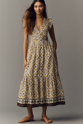 The Peregrine Midi Dress | Anthropologie (US)