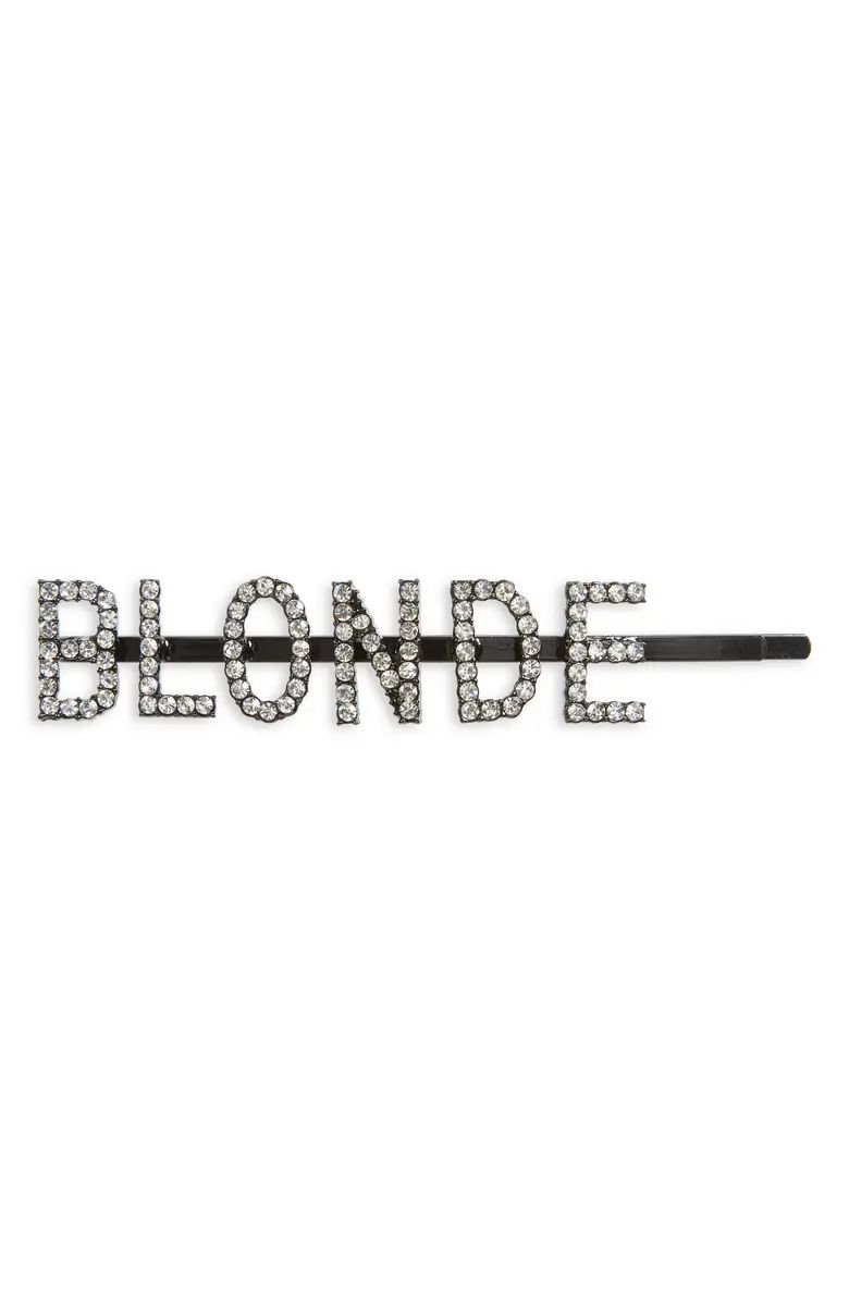 Blonde Crystal Hair Clip | Nordstrom