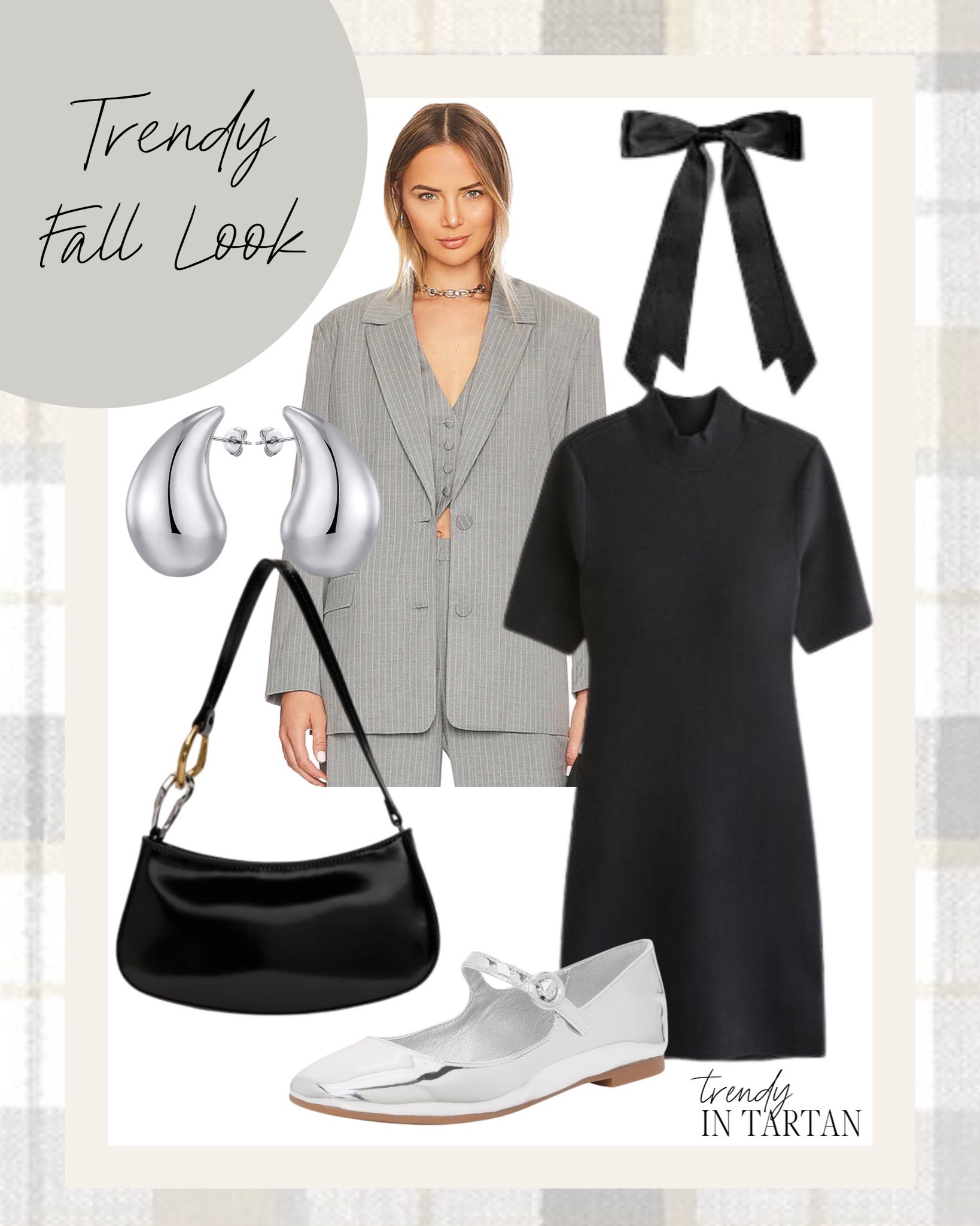 Trendy fall look!

Mockneck black sweater dress on sale for 20% off

Blazer, sweater dress, silver earrings, hair bow, black purse, ballet flats, Mary janes, fall outfit

#LTKSale #LTKSeasonal #LTKmidsize