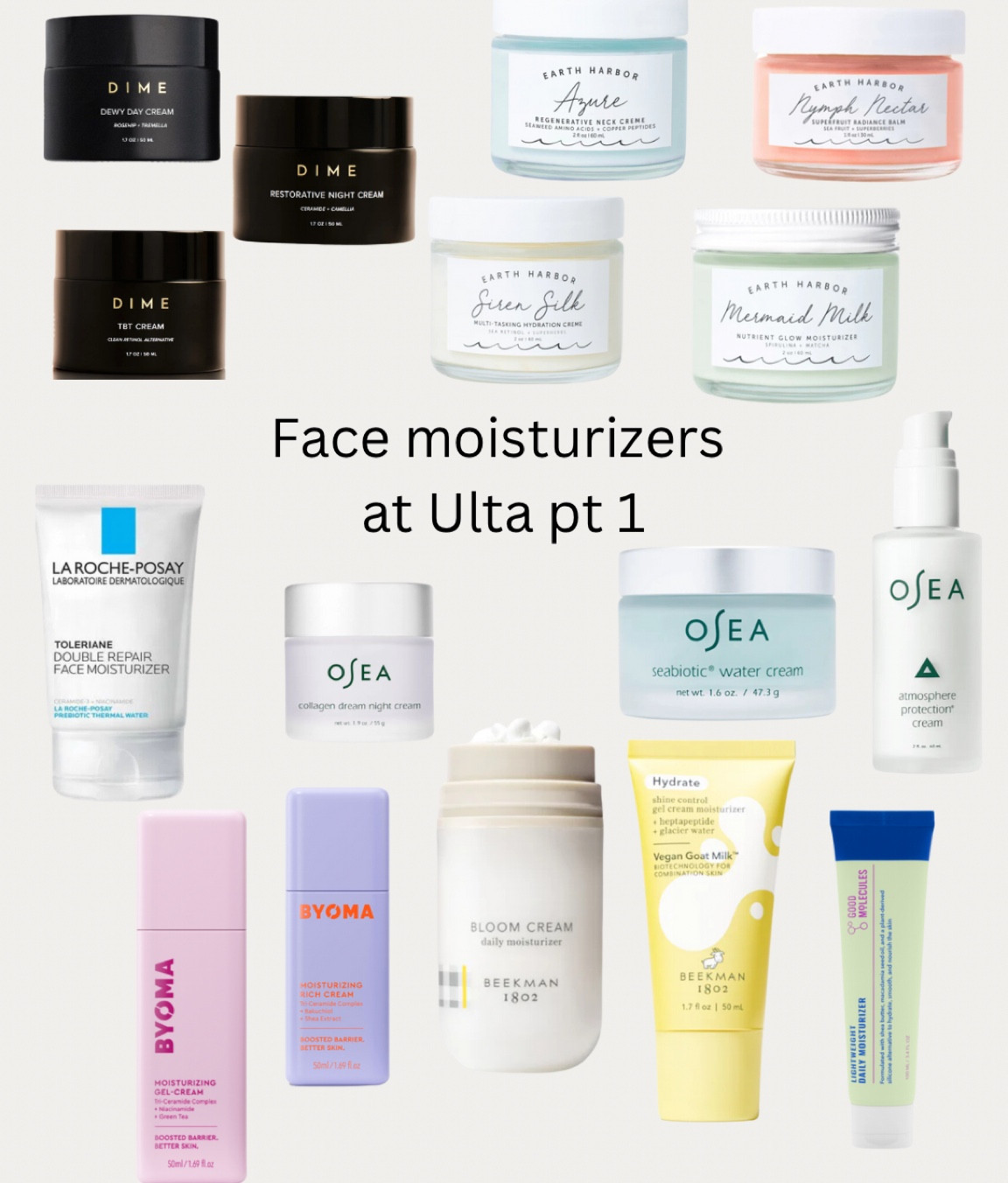 #nontoxic face moisturizers from Ulta