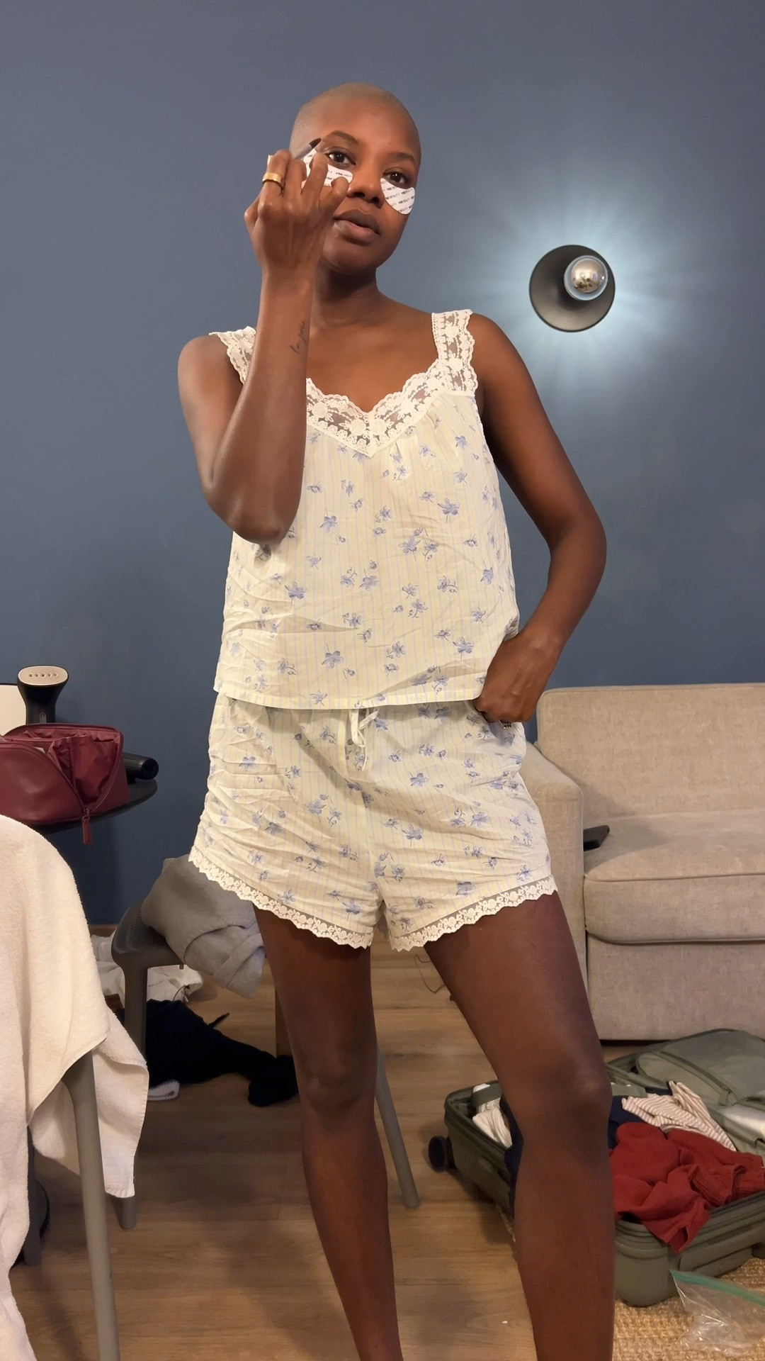 Cute pj set and eye patches for skin prep!

#LTKootd #LTKgrwm