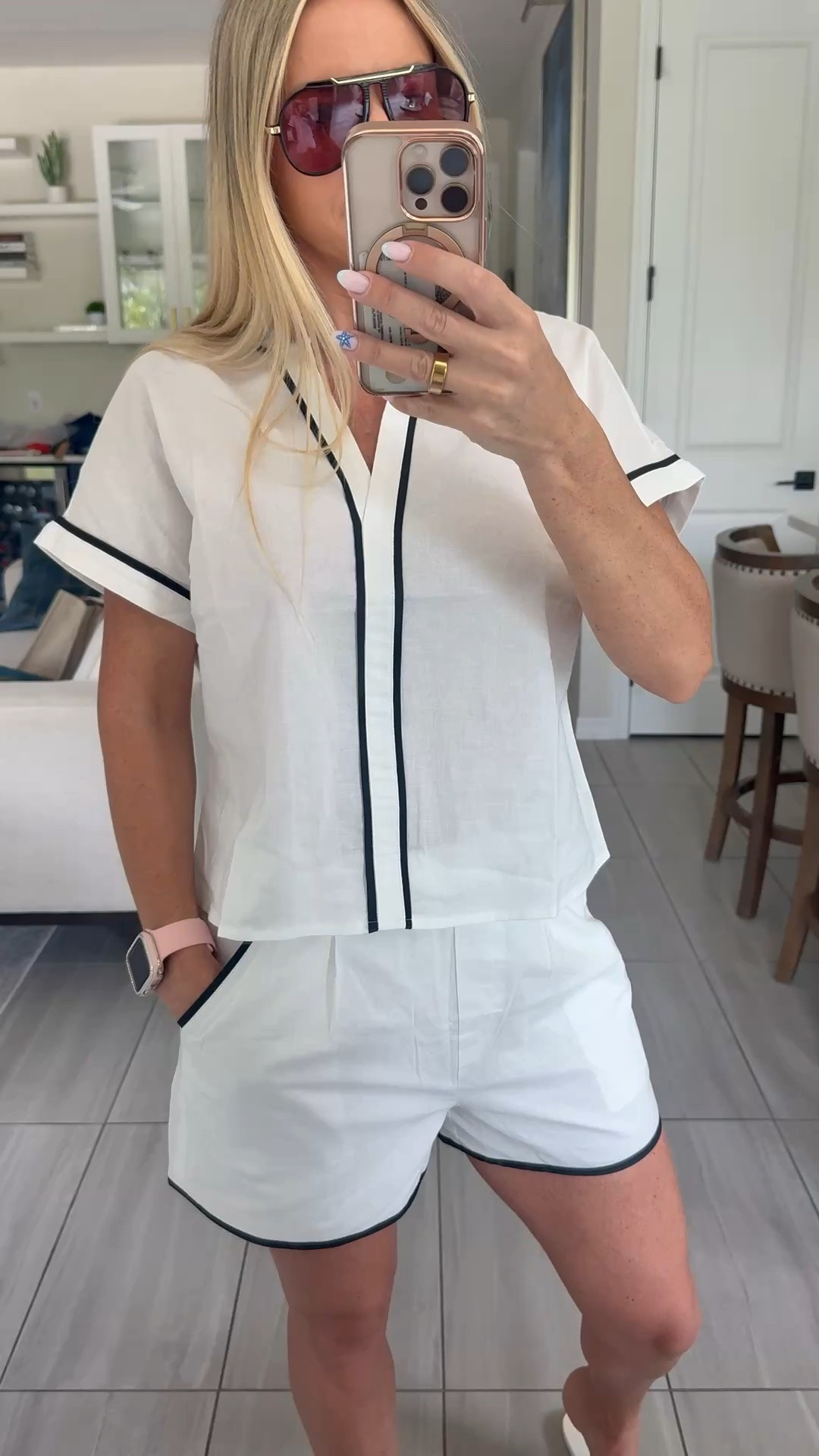 Wearing the same set untracked…

One of those outfits that feels effortless but still looks styled 🤍 This Commense 2 piece set is 80% linen and 20% cotton, making it lightweight and breathable for hot days. I love it for vacation, brunch, or any casual day when I still want to feel put together. Wearing size Small.

linen blend outfit, Commense clothing, 2 piece set, summer outfit, resort outfit ideas, vacation clothes, lightweight outfit, brunch outfit, casual chic outfit, summer shorts set

#LTKSeasonal #LTKTravel #LTKootd