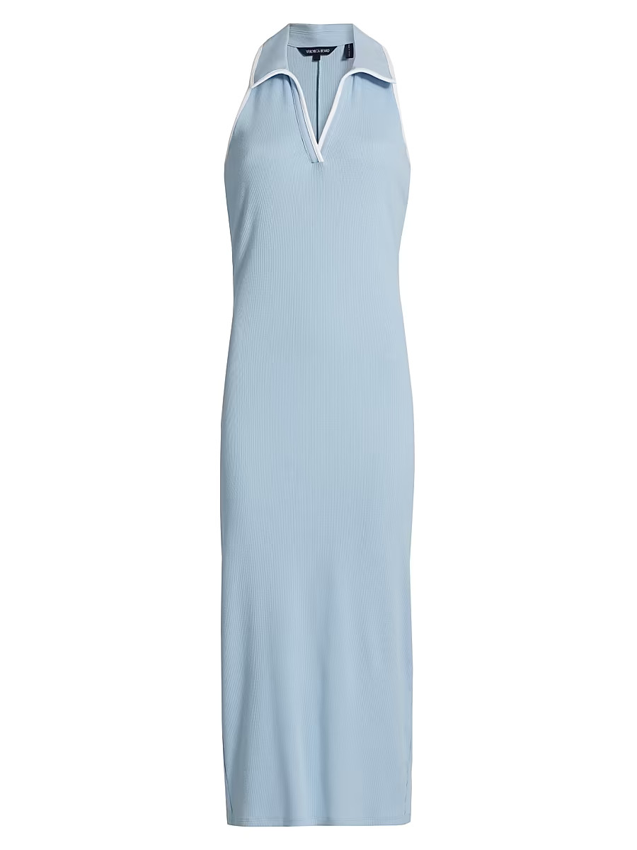 Women's Darien Rib-Knit Midi-Dress - Bluebell - Size Medium | Saks Fifth Avenue