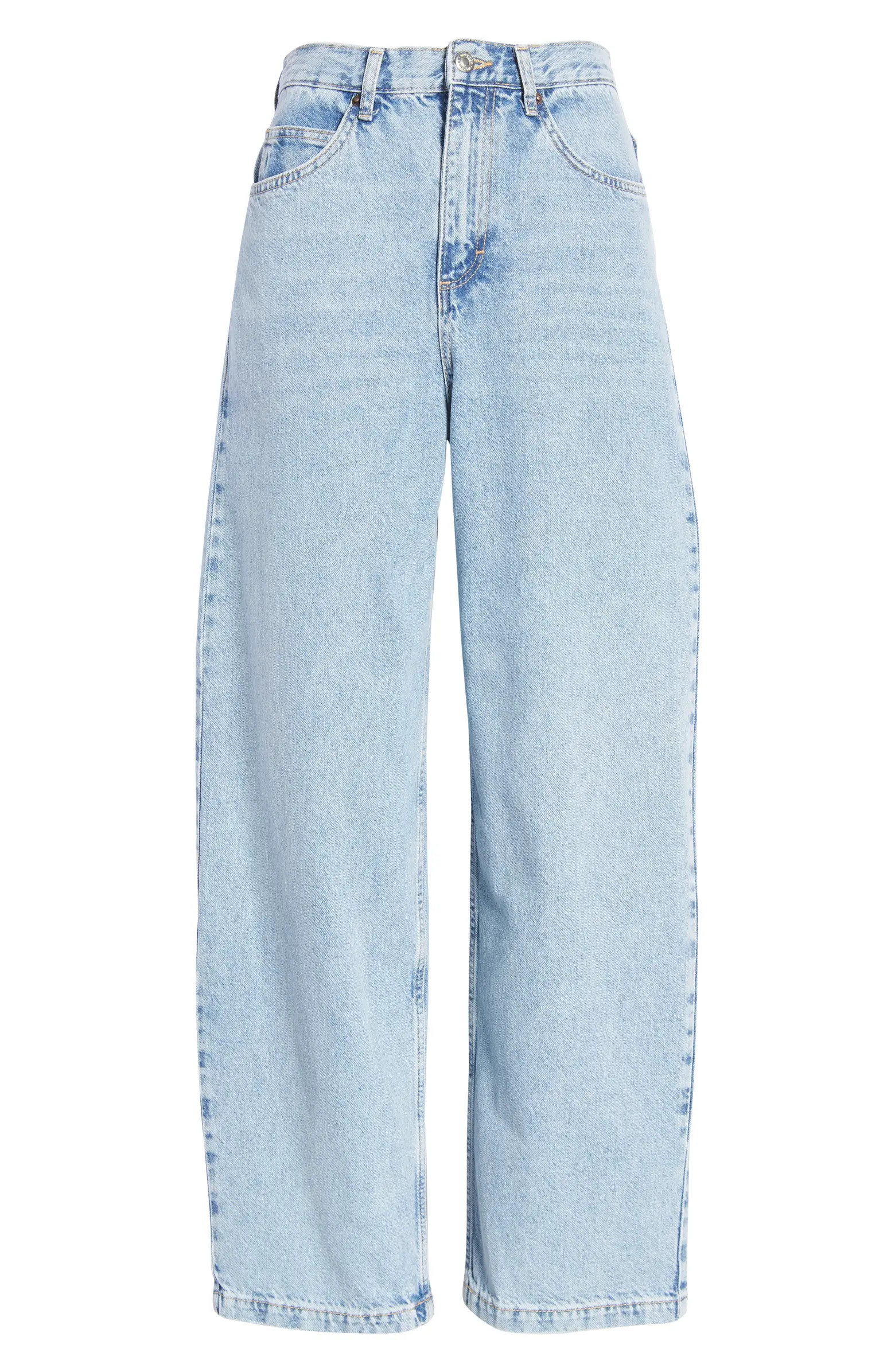 Topshop Baggy Wide Leg Nonstretch Jeans | Nordstrom | Nordstrom