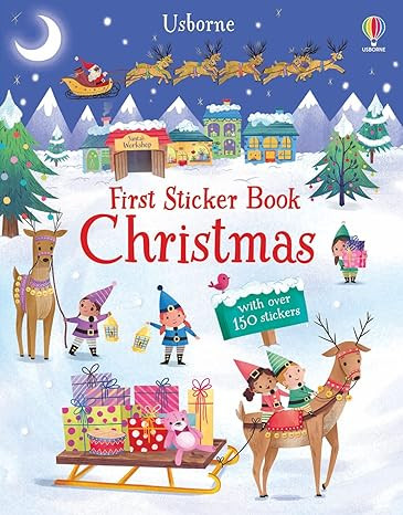 First Sticker Book Christmas: A Christmas Holiday Book for Kids (First Sticker Books)      Paperb... | Amazon (US)