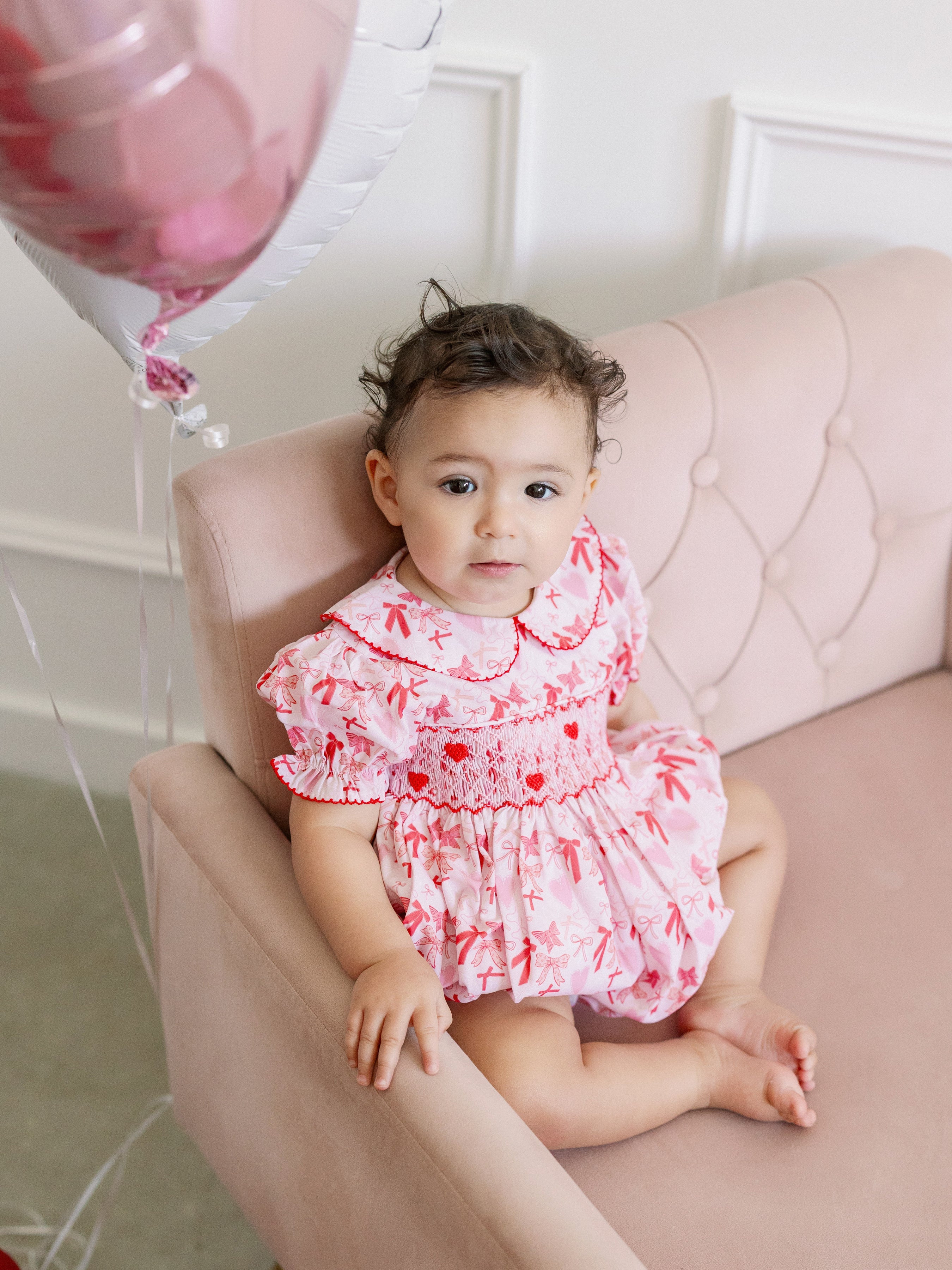 Valentine Bows Bubble | Poppy Kids Co