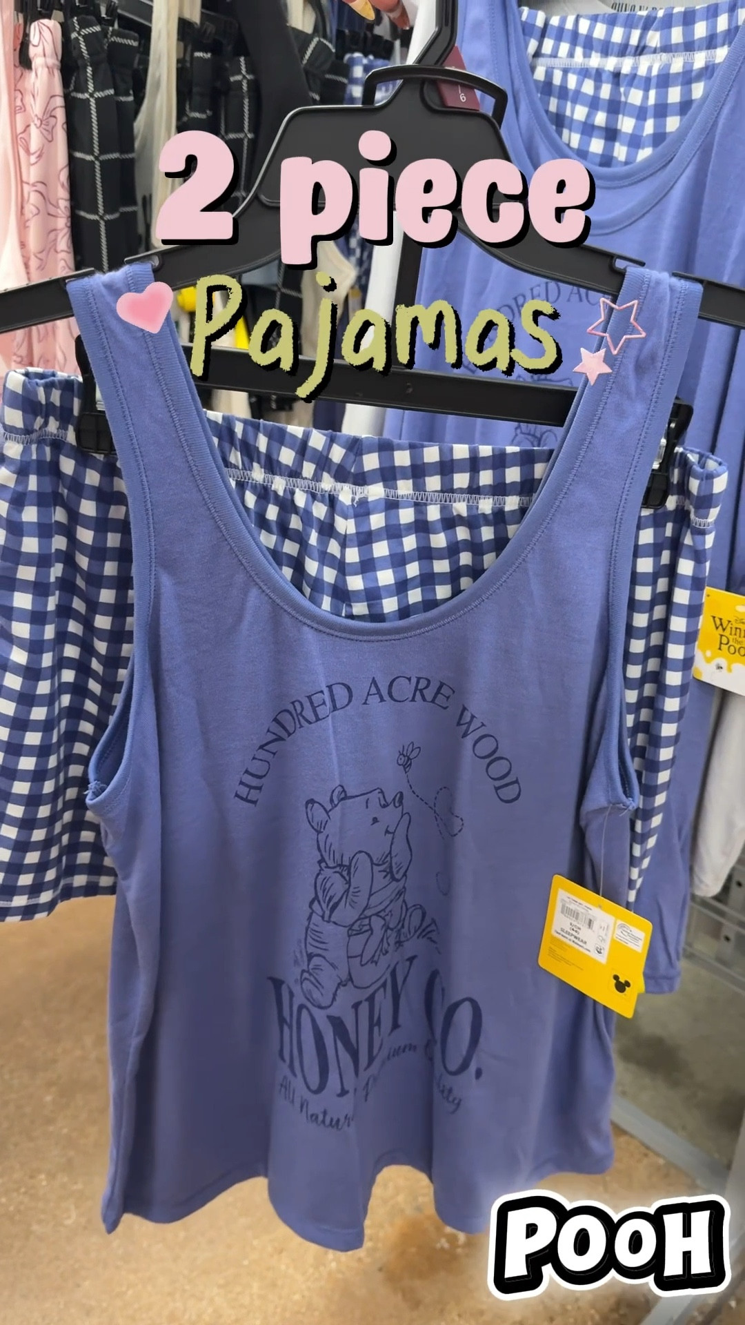 How cute are these 2 piece pajama sets? Summer is coming so hot nights are going to be here before you know it. So soft and comfy. I saw Winnie the Pooh, Nightmare Before Christmas, Stitch and Strawberry Shortcake. 

#LTKMothersDay #LTKmomlife