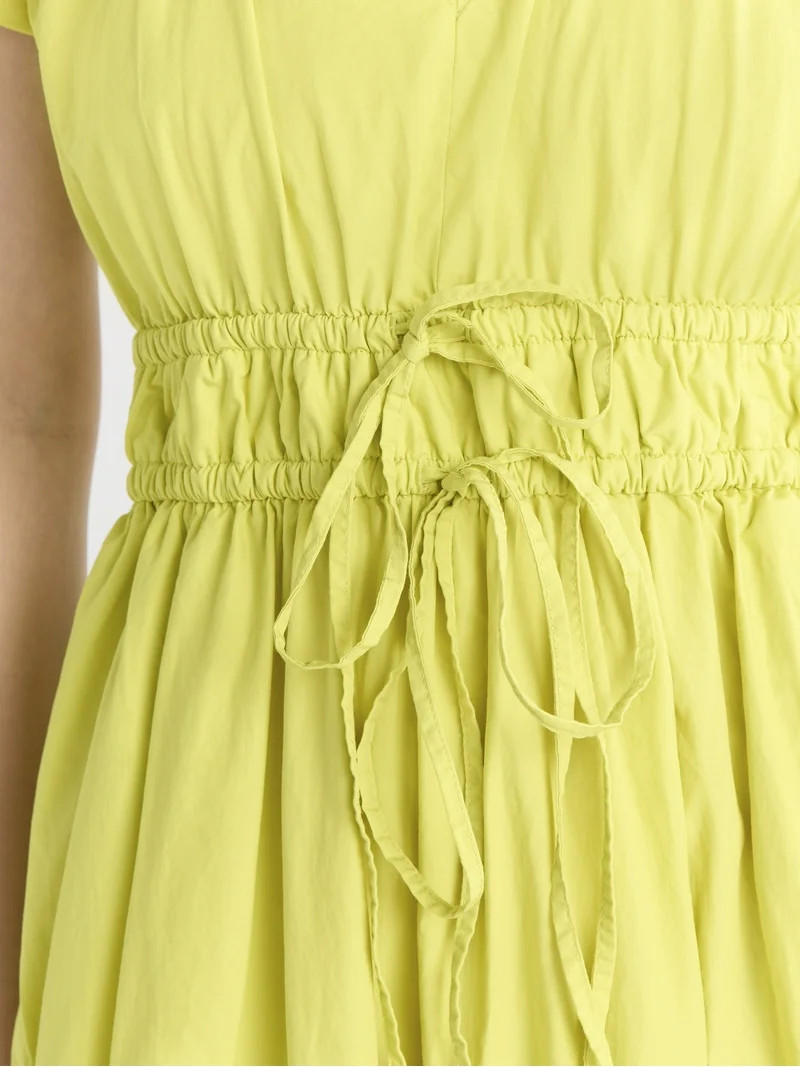 Free Assembly Women's and Women's Plus Tiered Cotton Maxi Dress, Sizes XS-4X - Walmart.com | Walmart (US)