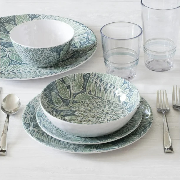 Better Homes & Gardens Outdoor Melamine Country Gatherings Chip & Dip Set | Walmart (US)