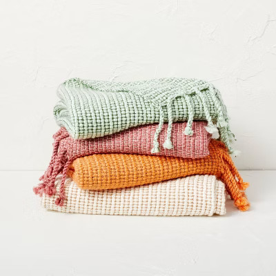 Textured Woven Throw Blanket - Opalhouse™ designed with Jungalow™ | Target