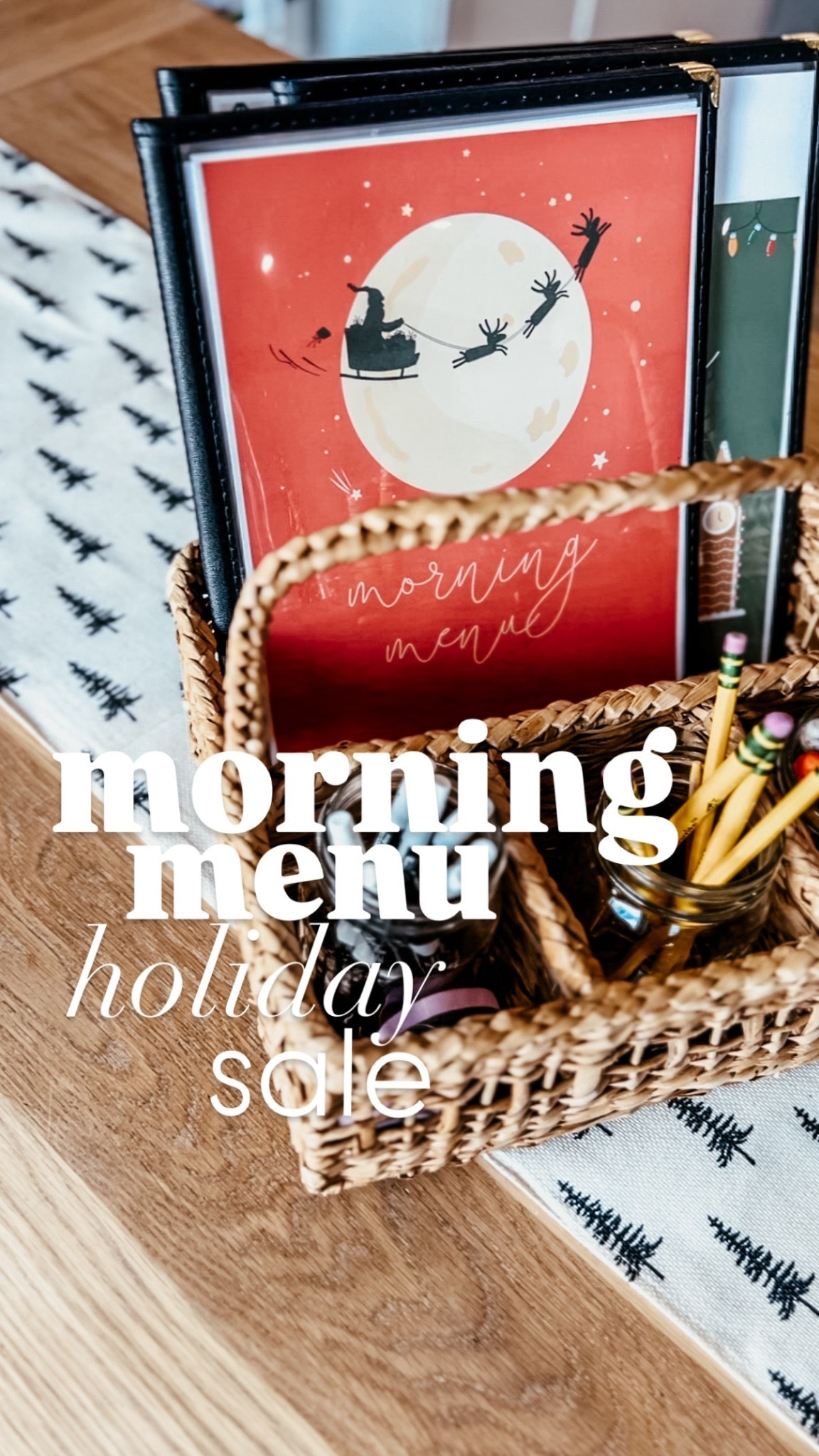 Menus I use for morning work! 