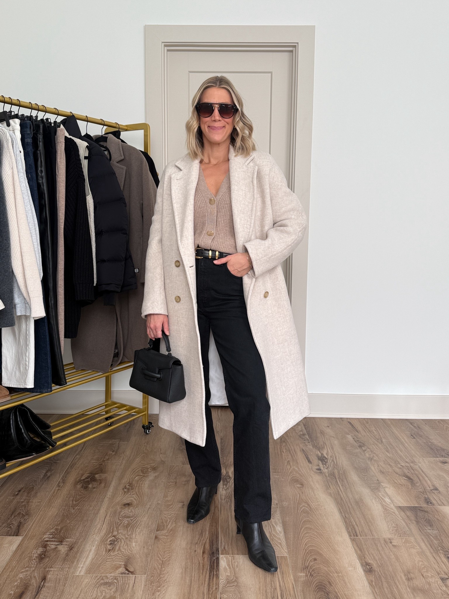 Wearing 26/reg jeans, small cardigan, small belt, XS coat, boots tts

#LTKgrwm #LTKootd #LTKOver40