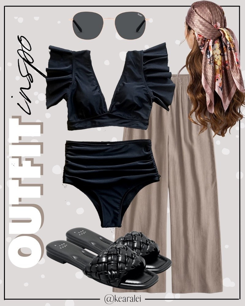 Vacation outfit resort wear spring break outfits beach outfit cruise outfits swim wear swimsuits Amazon target linen pants elastic waist brown gauzy pants with black bikini swimsuit target black sandals quay sunglasses silk hair scarf boho outfits bohemian looks beach outfits spring outfits 2026 || #swim #vacation #resort #springbreak #swimsuits #amazon #oldnavy #beach #sandals #sunglasses #scarf
.
.

Amazon fashion, teacher outfits, business casual, casual outfits, neutrals, street style, Midi skirt, Maxi Dress, Swimsuit, Bikini, Travel, skinny Jeans, Puffer Jackets, Concert Outfits, Cocktail Dresses, Sweater dress, Sweaters, cardigans Fleece Pullovers, hoodies, button-downs, Oversized Sweatshirts, Jeans, High Waisted Leggings, dresses, joggers, fall Fashion, winter fashion, leather jacket, Sherpa jackets, Deals, shacket, Plaid Shirt Jackets, apple watch bands, lounge set, Date Night Outfits, Vacation outfits, Mom jeans, shorts, sunglasses, Disney outfits, Romper, jumpsuit, Airport outfits, biker shorts, Weekender bag, plus size fashion, Stanley cup tumbler, Fitness Wear, Activewear, exercise outfit, workout leggings, sports bra, Lulu lemon, free people motion active athleisure Target, Abercrombie and fitch, Amazon, Shein, Nordstrom, H&M, forever 21, forever21, Walmart, asos, Nordstrom rack, Nike, adidas, Vans, Quay, Tarte, Sephora, lululemon, free people, j crew jcrew factory, old navy Home decor, playroom, pantry organization, Accent chair, Farmhouse decor, sectional sofa, entryway table, console table, sneakers, coffee table decor, laundry room, shelf decor, wall art, Nursery Ideas, Bathroom Decor, Bedroom Furniture, Living Room Furniture, home office, dining room, amazon home, Pantry Organizers, kitchen storage organizers


#LTKootd #LTKSeasonal #LTKSwim