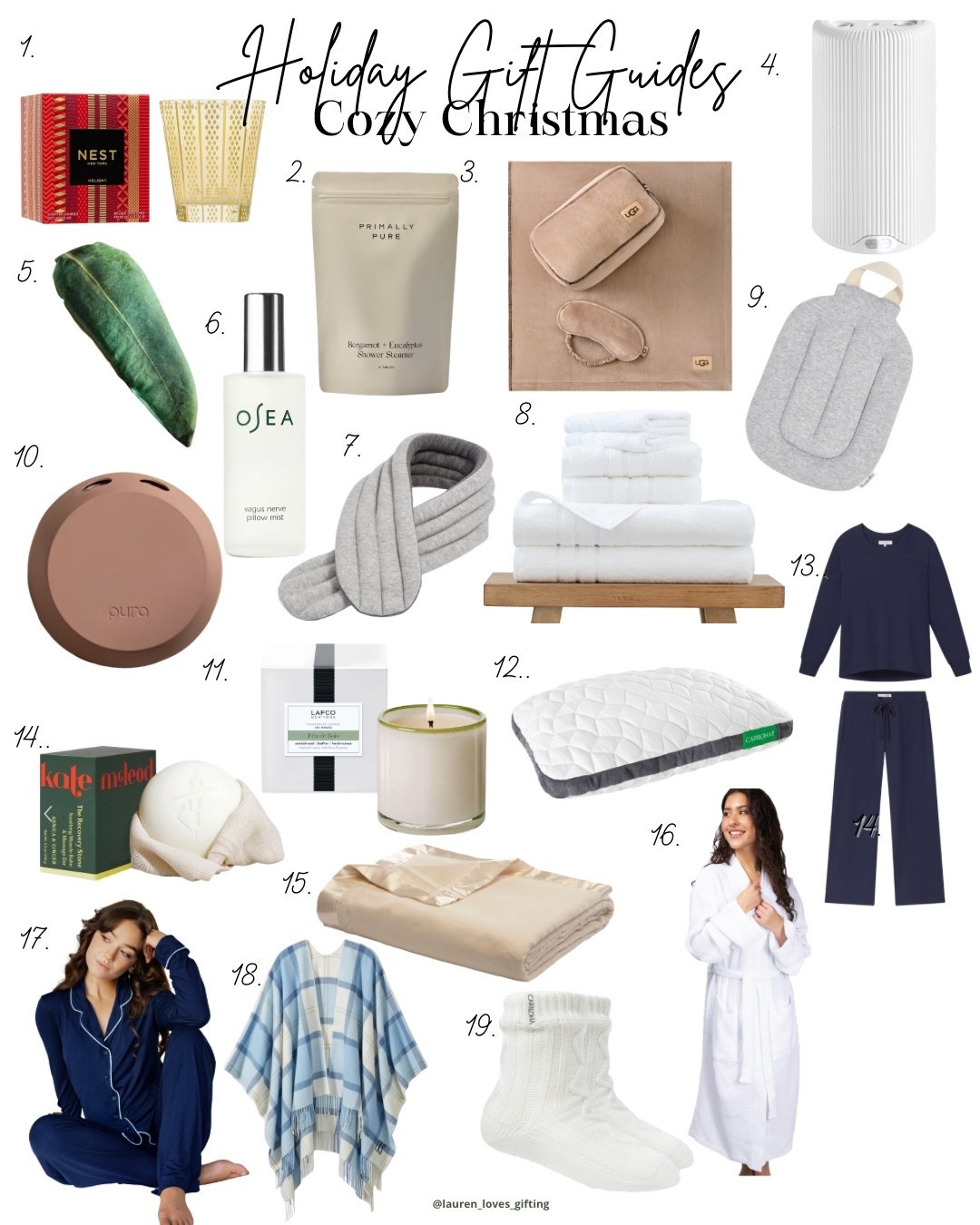 Holiday Gift Guide: Cozy Christmas featuring some of my favorite items for a comfy, cozy, relaxed Christmas. Use code LLGIFTING40 for 40% off your Cariloha items!

#LTKHoliday #LTKGiftGuide #LTKCyberWeek