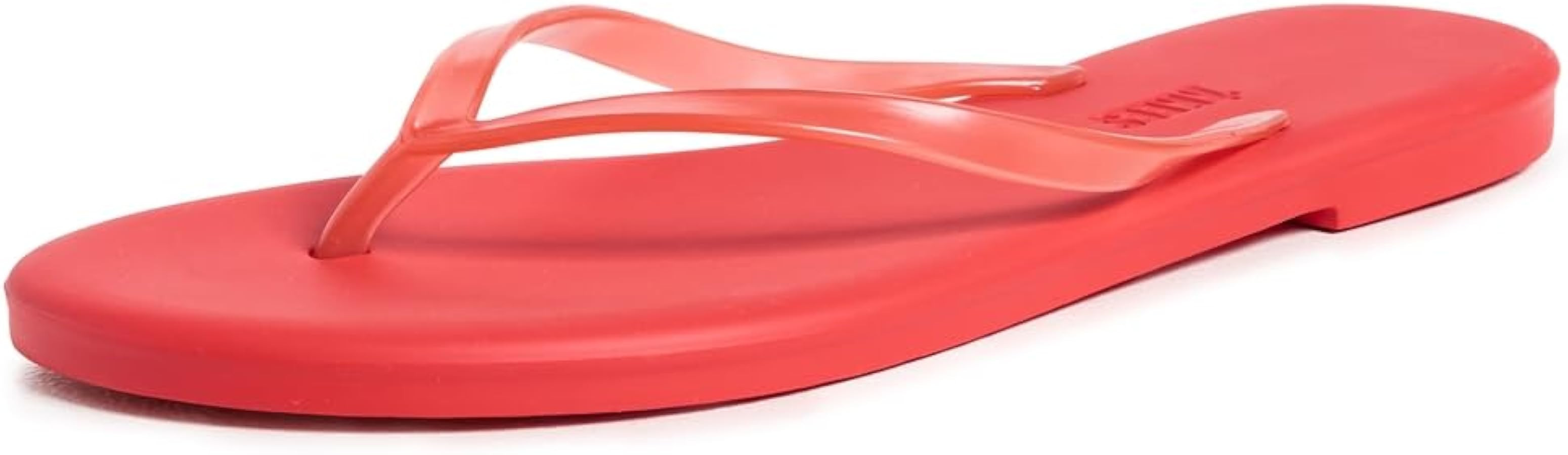 TKEES Women's Aqua Jelly Flip Flops | Amazon (US)