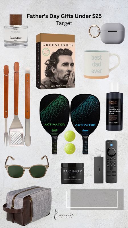 Father’s day gift ideas from Target for under $25! Gift Guide | Gifts for Him | Father’s Day Presents | Gift Ideas for Dad 

#LTKGiftGuide #LTKunder50 #LTKmens