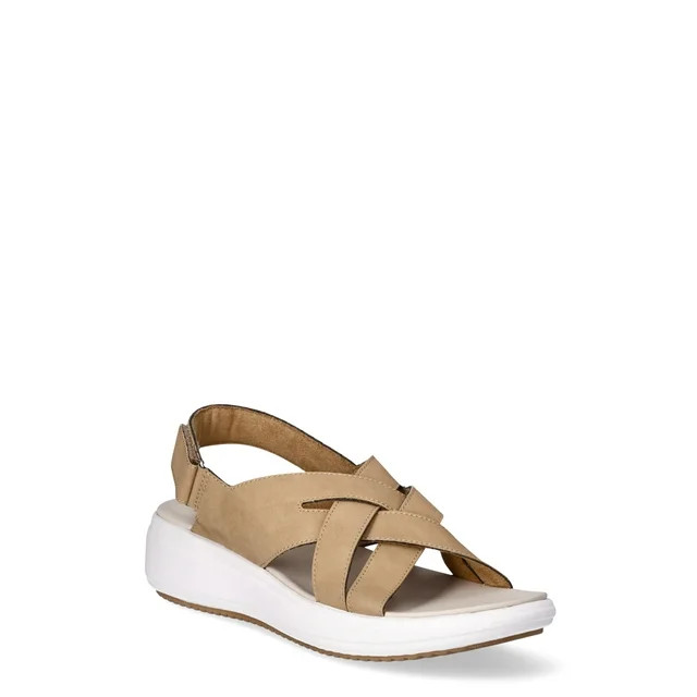 Time and Tru Women's Comfort Xband Sandal - Walmart.com | Walmart (US)