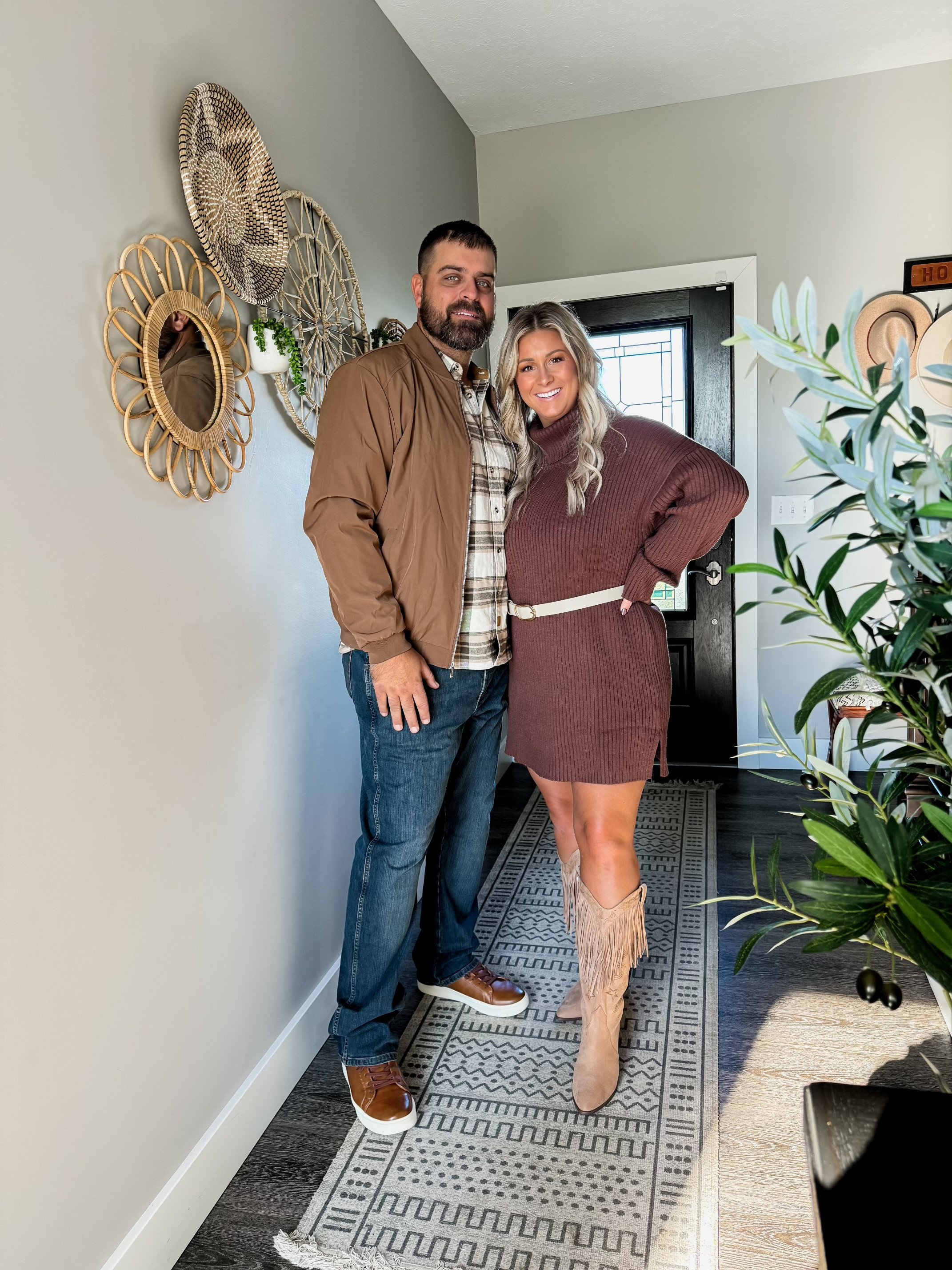 His & Hers matching outfits! Great option for date night or thanksgiving! His & Hers Thanksgiving Outfits 

 #LTKHoliday #LTKPlusSize #LTKMens