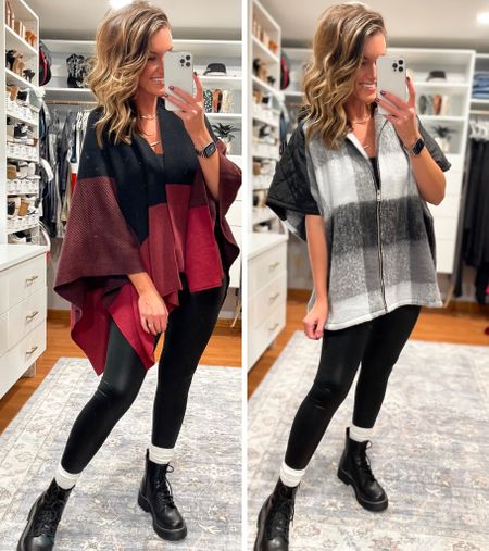 New poncho sweaters perfect for layering  

#LTKSeasonal